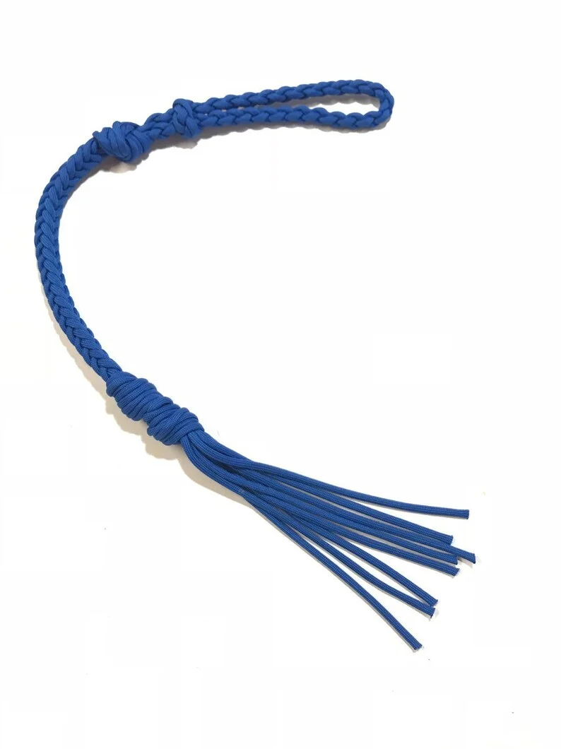 paracord Riding crop training quirt barrel racing horse tack Over and Under whip