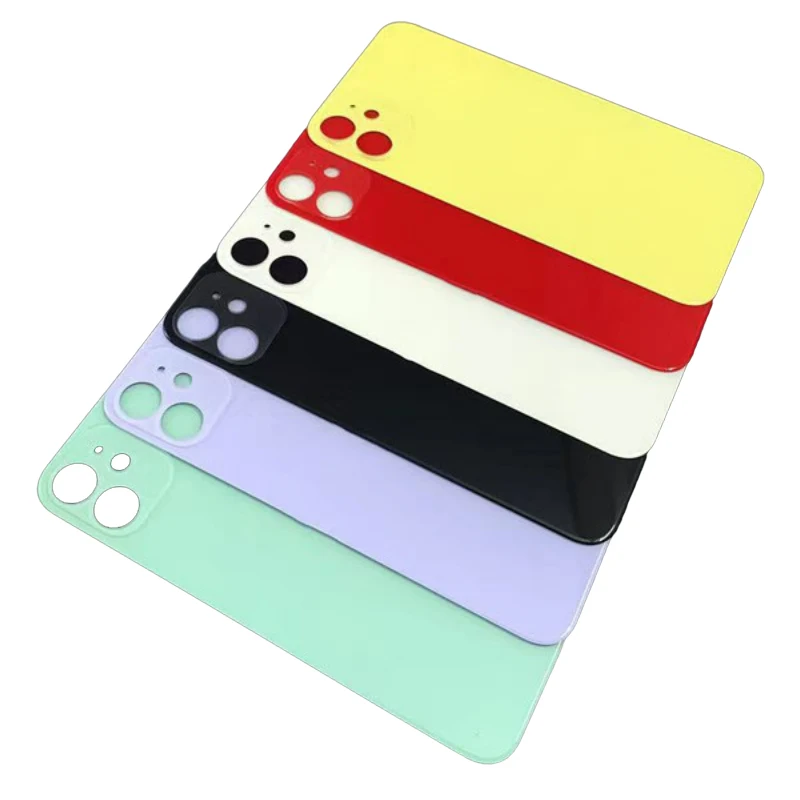 For Iphone 8 Rear Cover For Iphone 13pro Back Cover Rear Glass For Iphone X Big Hole Glass Back Housing Cover