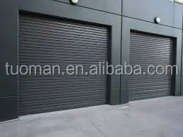 AS2047 TOMA Industrial Motorized  Roller Shutter Door Electric Aluminum Rolling Shutter Door