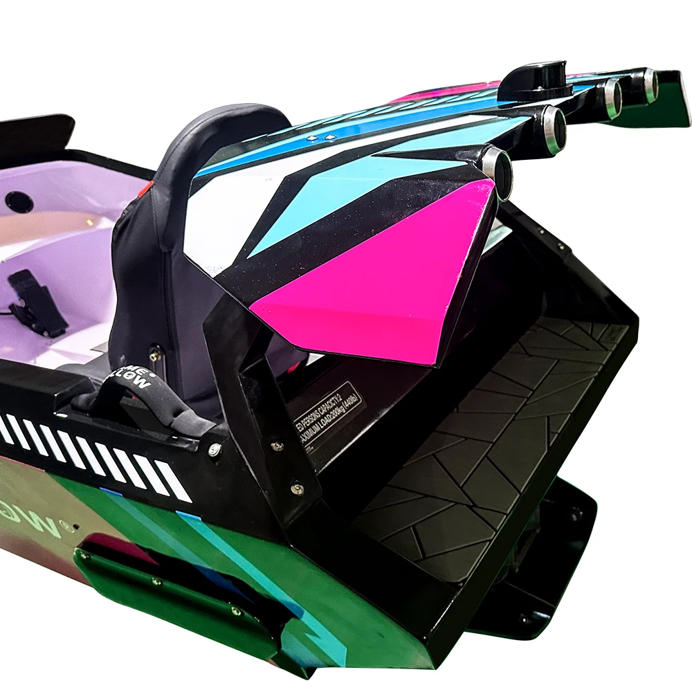 30KW Motorized Aqua Kart Mini Boats Karts Boat Go Karting With Two Jets