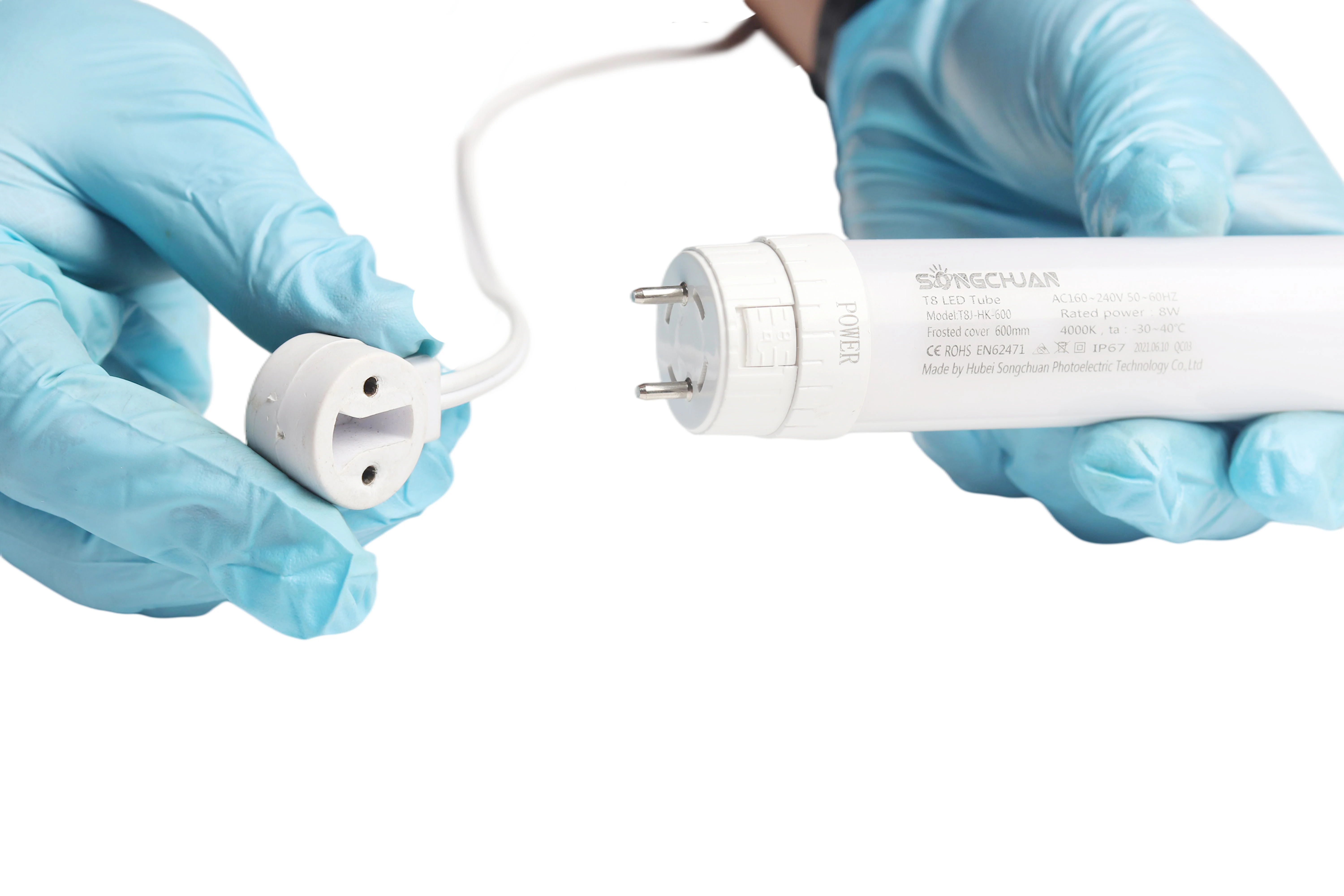 OEM ODM Ip65 Refrigeration Cold Storage Room 15w Waterproof Freezer Lighting Tube Light