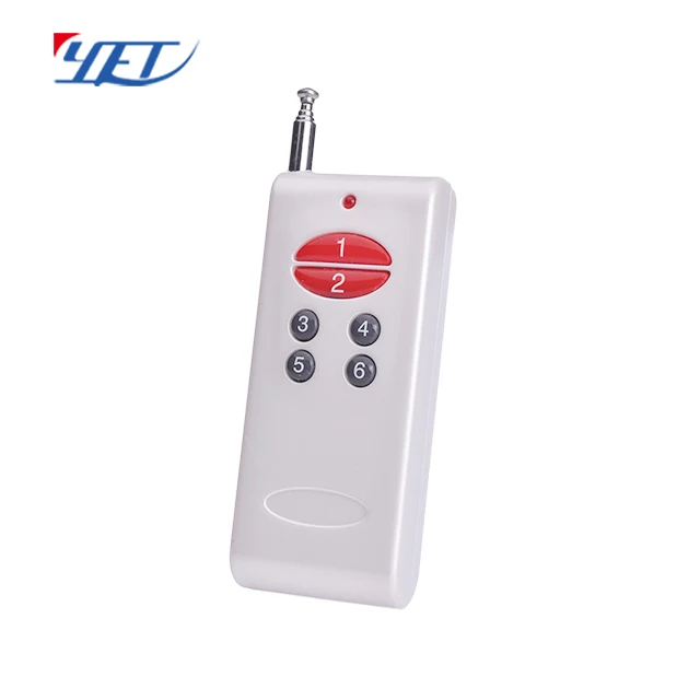 433mhz 12VDC 6 Channel Wireless Remote Control Switch Transmitter and Receiver