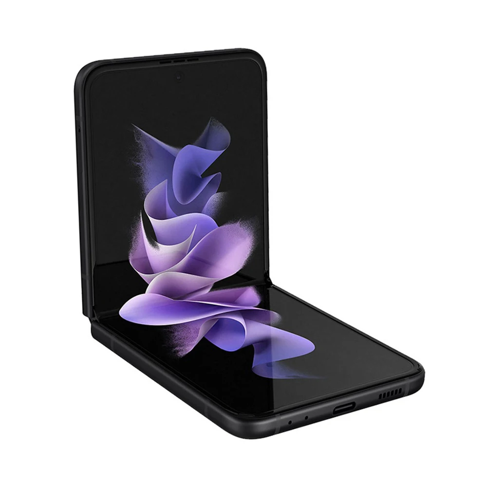 Unlocked 5G Android 11 Mobile Phone Used For Samsung Galaxy Z Flip3 6.7+1.9 inch 128GB 256GB Mobile Phone