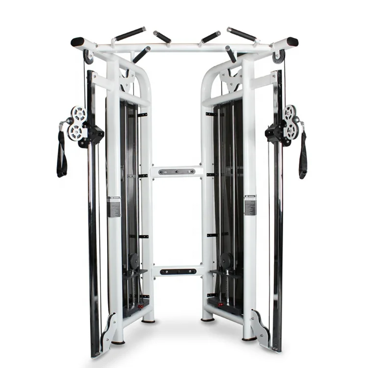 Настенный козловой многофункциональный тренажер, регулируемый двойной ролик, домашнее оборудование для спортзала