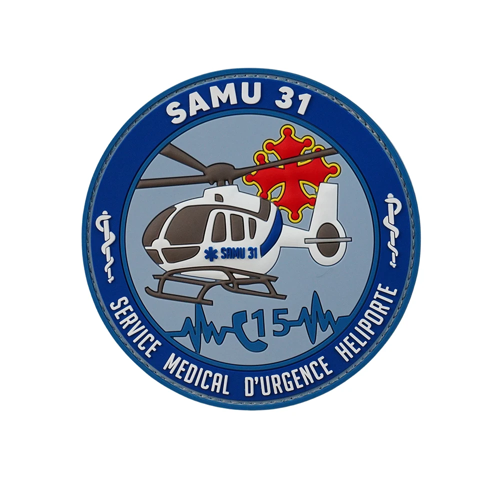 Custom Logo Pvc Patch Wholesale Design Silicone Patches Rubber Pvc Patches Back For Clothing