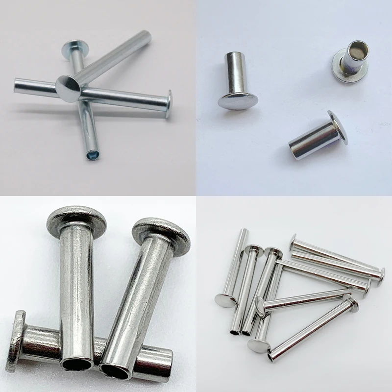 Custom various semi-tubular rivets pop  aluminum steel stainless steel rivet