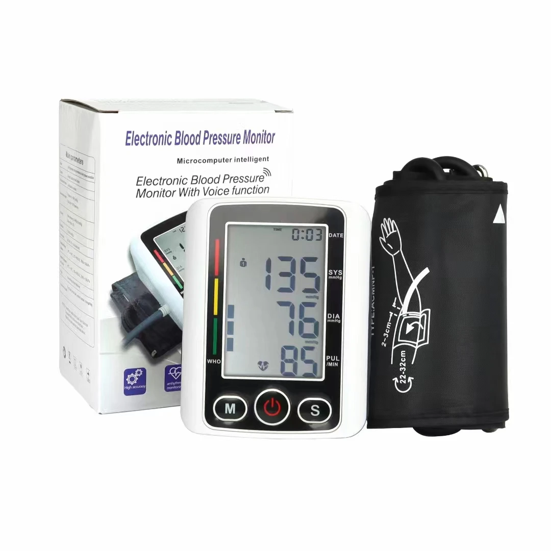 Digital BP Monitor Machine Electronic  BPM Sphygmomanometer Tensiometer Bluetooth BP Monitor Upper Arm  Blood Pressure Monitor