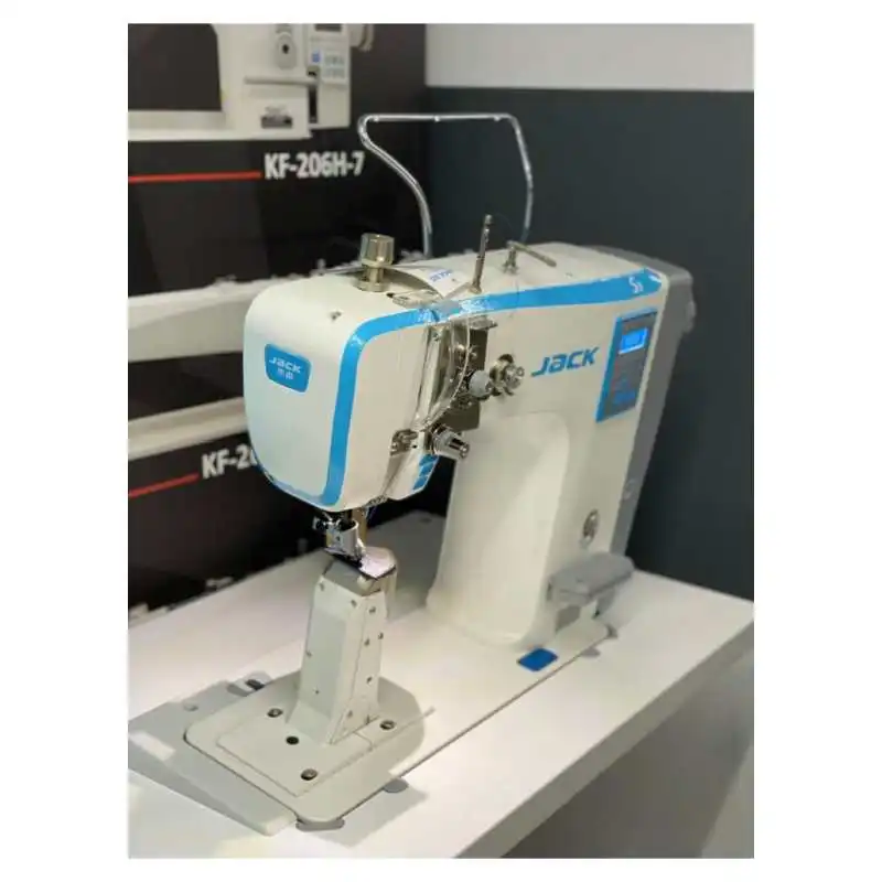 Long service life JACK S5 Column machine with synchronized roller, suitable for thick material leather sewing machine