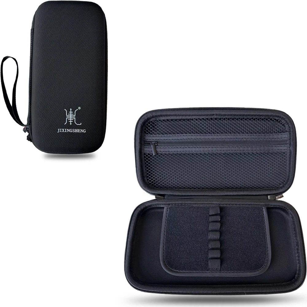 High end customized minimalist EVA box student pencil case with hard zipper for home and school pencil case