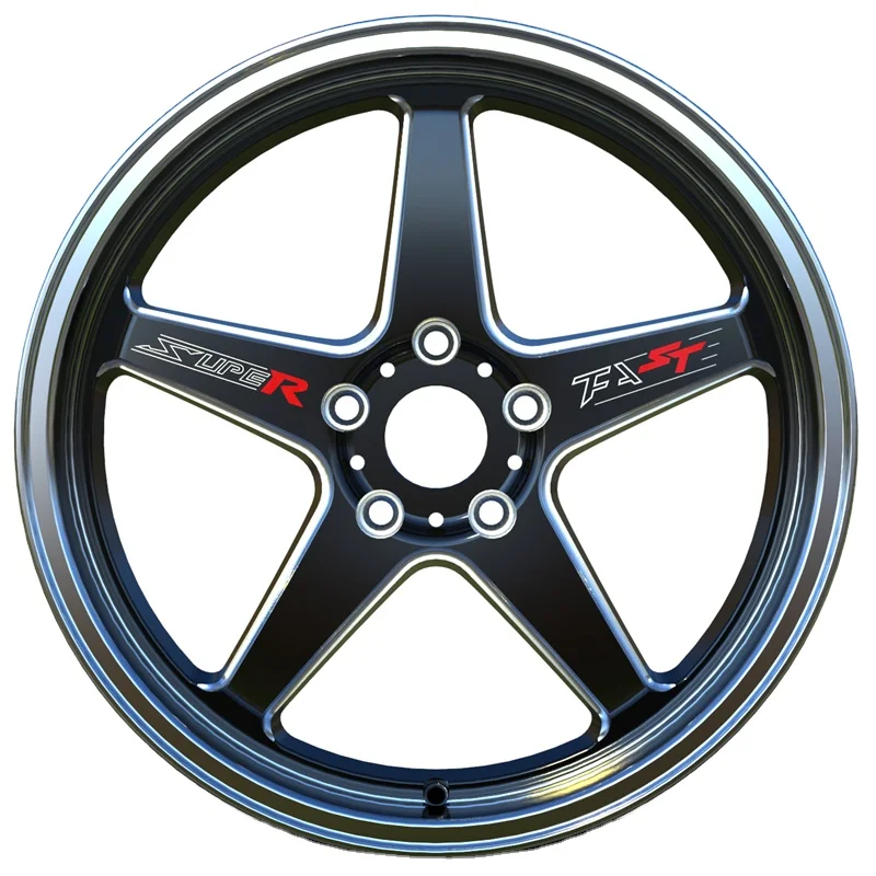 KS006 18X8.5 Inch RAYONE RACING Car Alloy Wheels For VW Made In China DIMA Factory