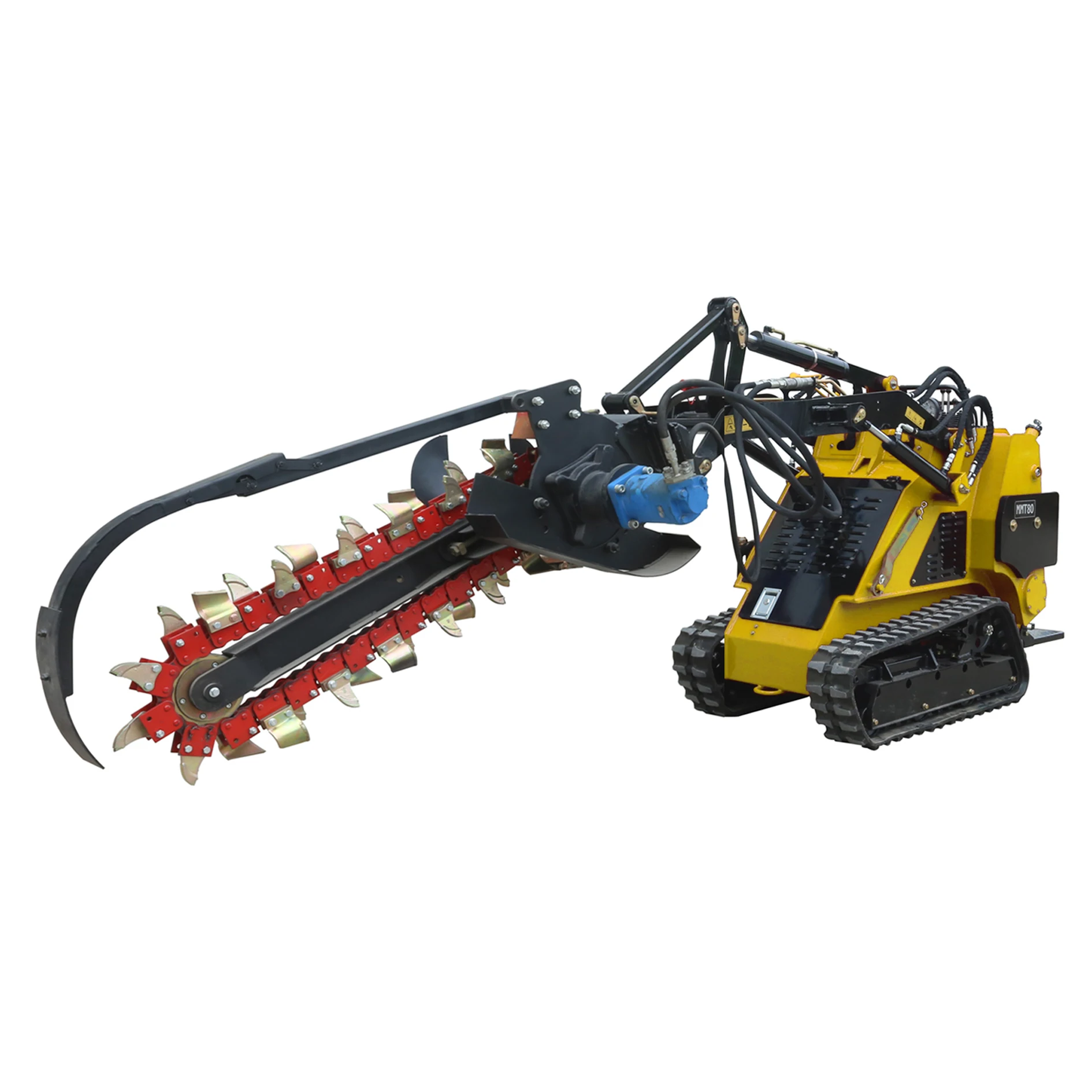 Factory Supply CE EPA Approved Diesel tracked skid steer loader MMT80