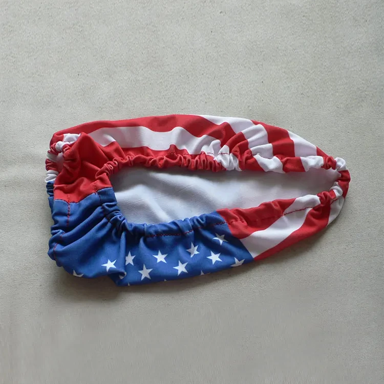 Huiyi Factory USA Car Mirror Flag promotion Custom Made Side Windsock Rear Mirror Flag