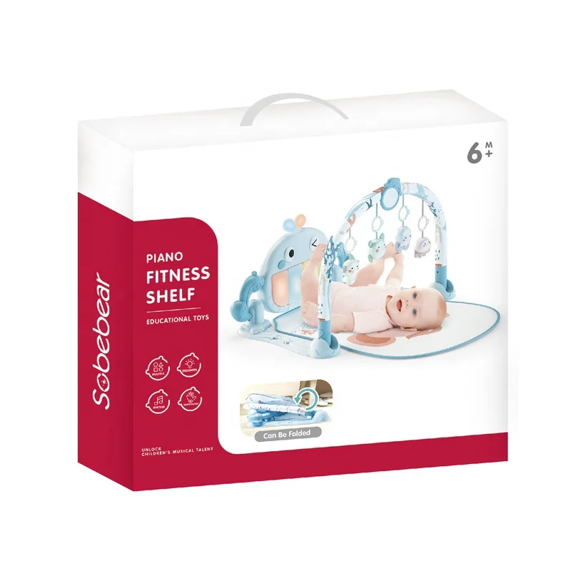 EPT Toys Kids baby bell sports toy mat set with light and music