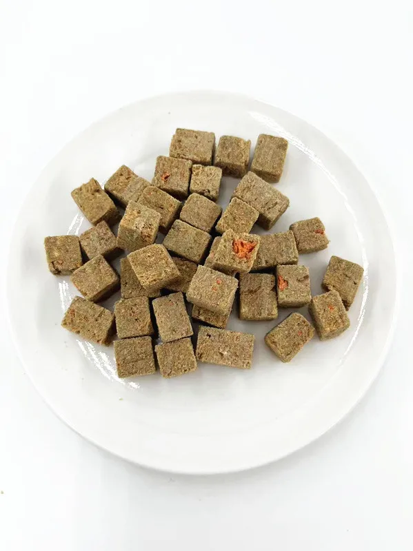 Natural training treats freeze dried beef with purple sweet potato cat food dry pet food for cat and dog feeds Low MOQ