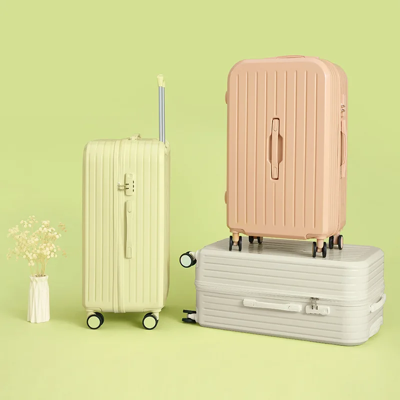In stock 2023 High Quality Travel Wholesale ABS+ PC Trolley  Luggage Suitcase Factory Price