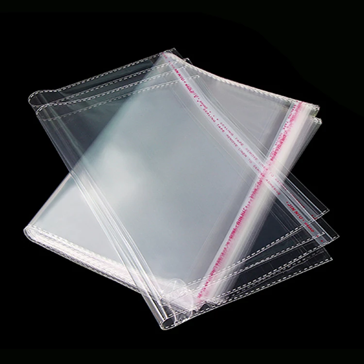 Clear Or Custom Printed Self Adhesive Opp Cellophane Bag