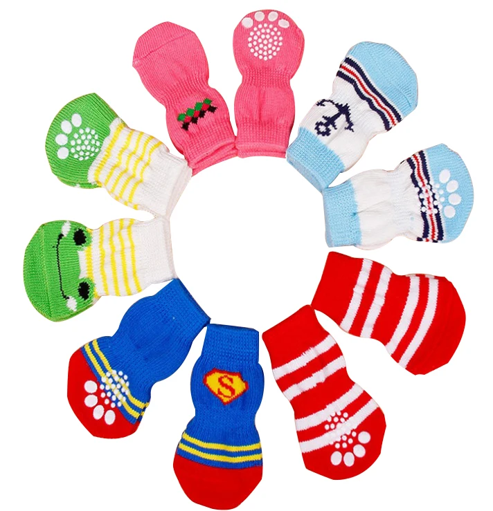 
 JL-Z042 собаки анти-сцепление, носки для обуви, модная уличная Теплая Обувь для собак  