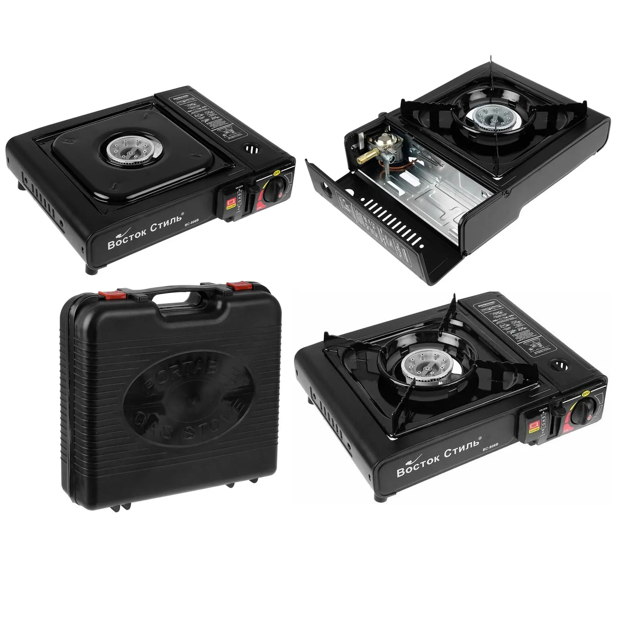 Camping Burner Gas Stove Portable Camping Stove Outdoor Camping Burner Butane Cylinder Stove