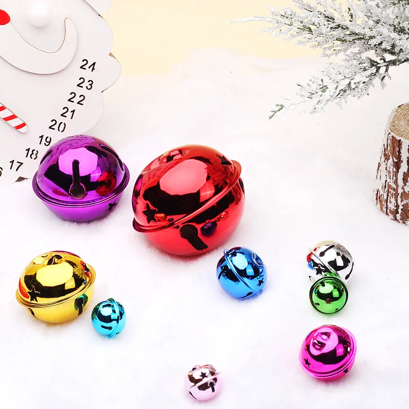 Jingle Bell DIY Craft Star Bells for Wreath Holiday Home and Christmas Ornament