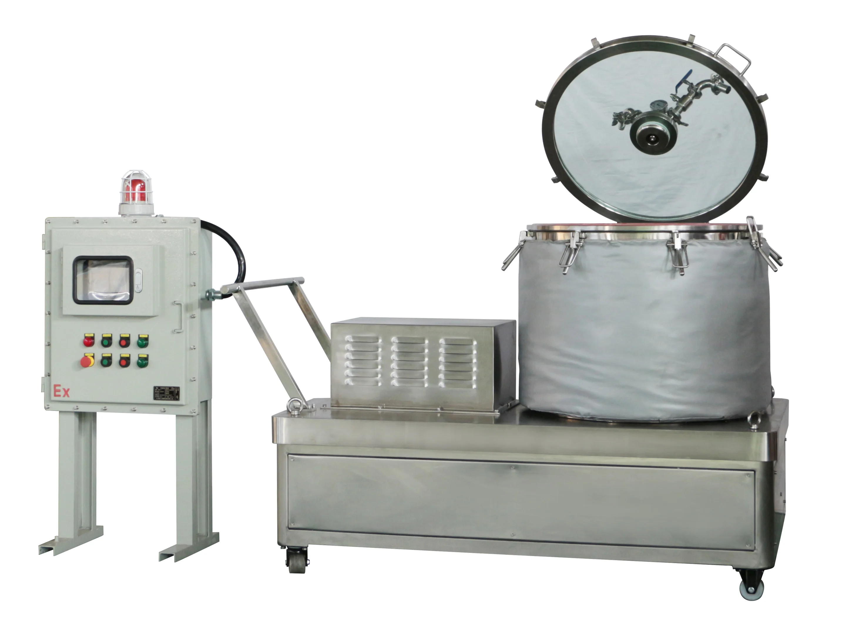 
Industrial Throughput 700L Volume Centrifuge Plant Solvent Oil Extraction Machine 