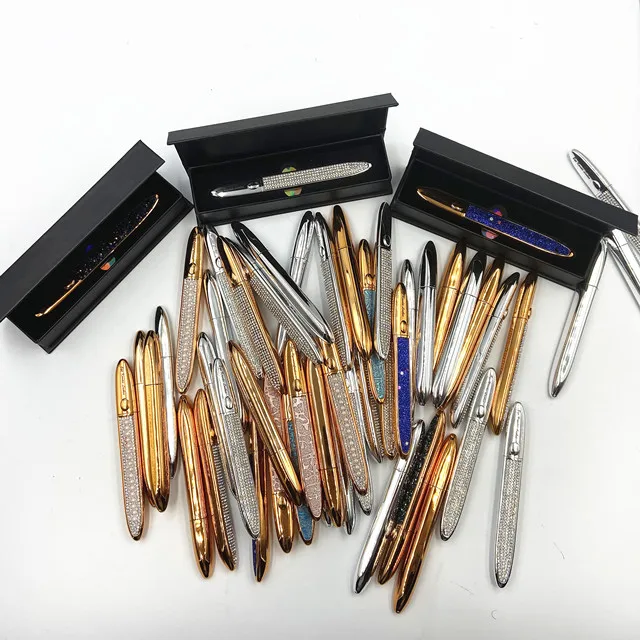 Без клея Собственная Марка красочная коробка упаковка блестящий клей для глаз подводка ручка волшебный блеск магнитные