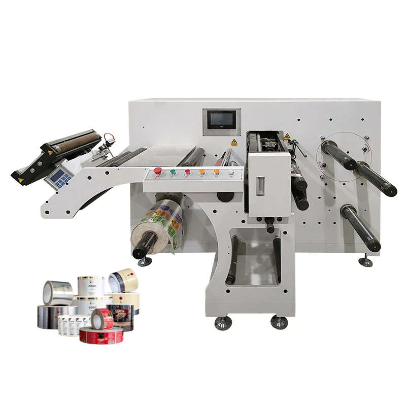 DBGFQ-370 Automatic label inspection slitting and rewinding machine slitter