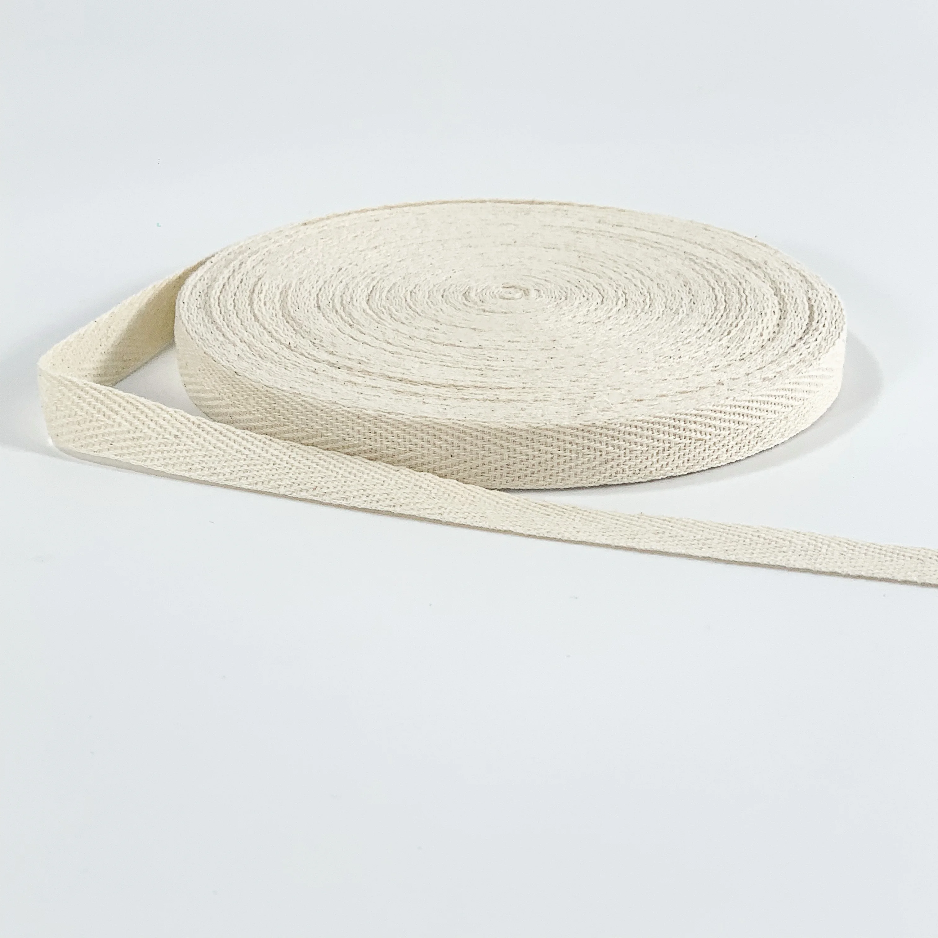 Multi color non elastic cotton herringbone twill bias tape webbing for clothing