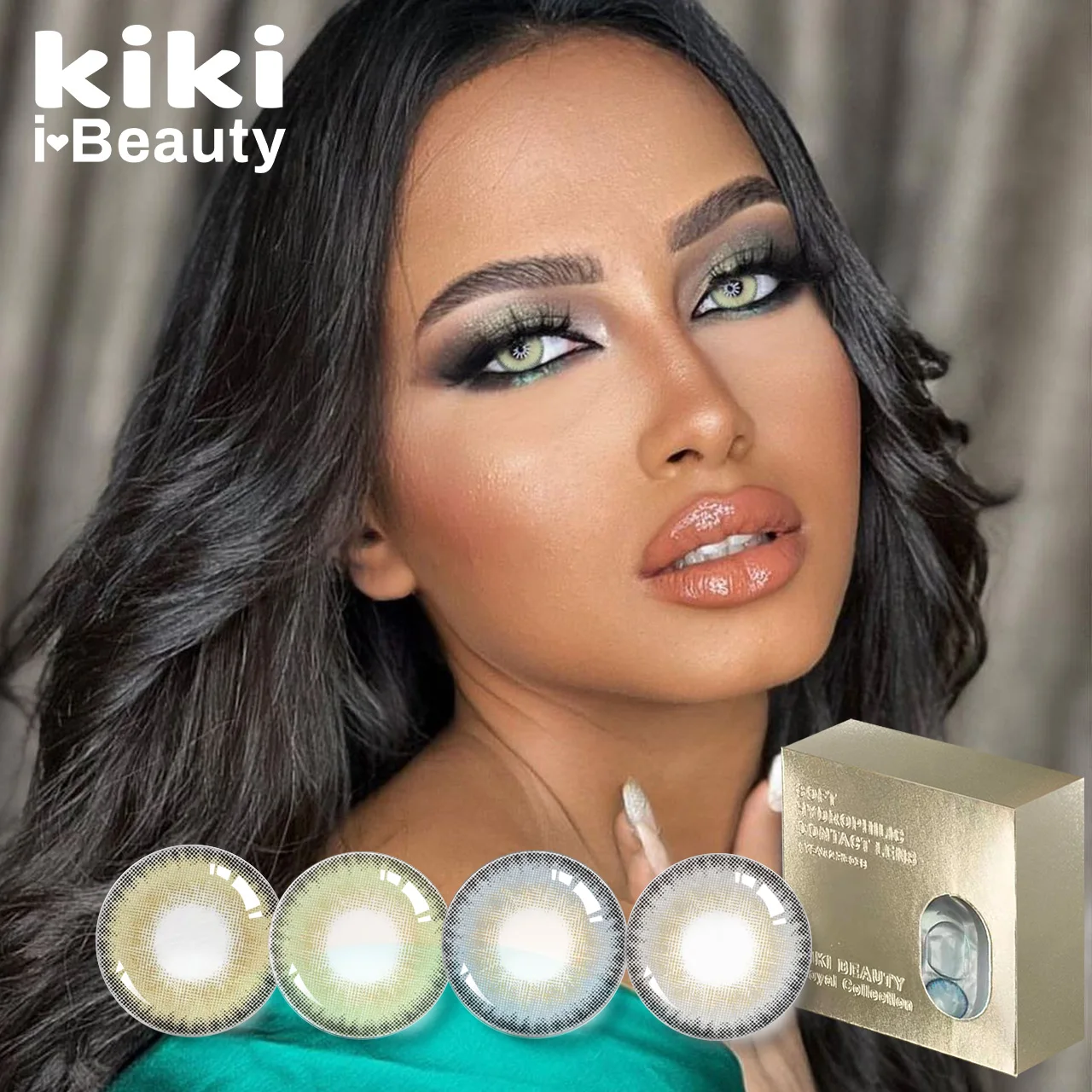 La girl collection good quality yearly fresh lady contact lens wholesale blue colored contact lenses