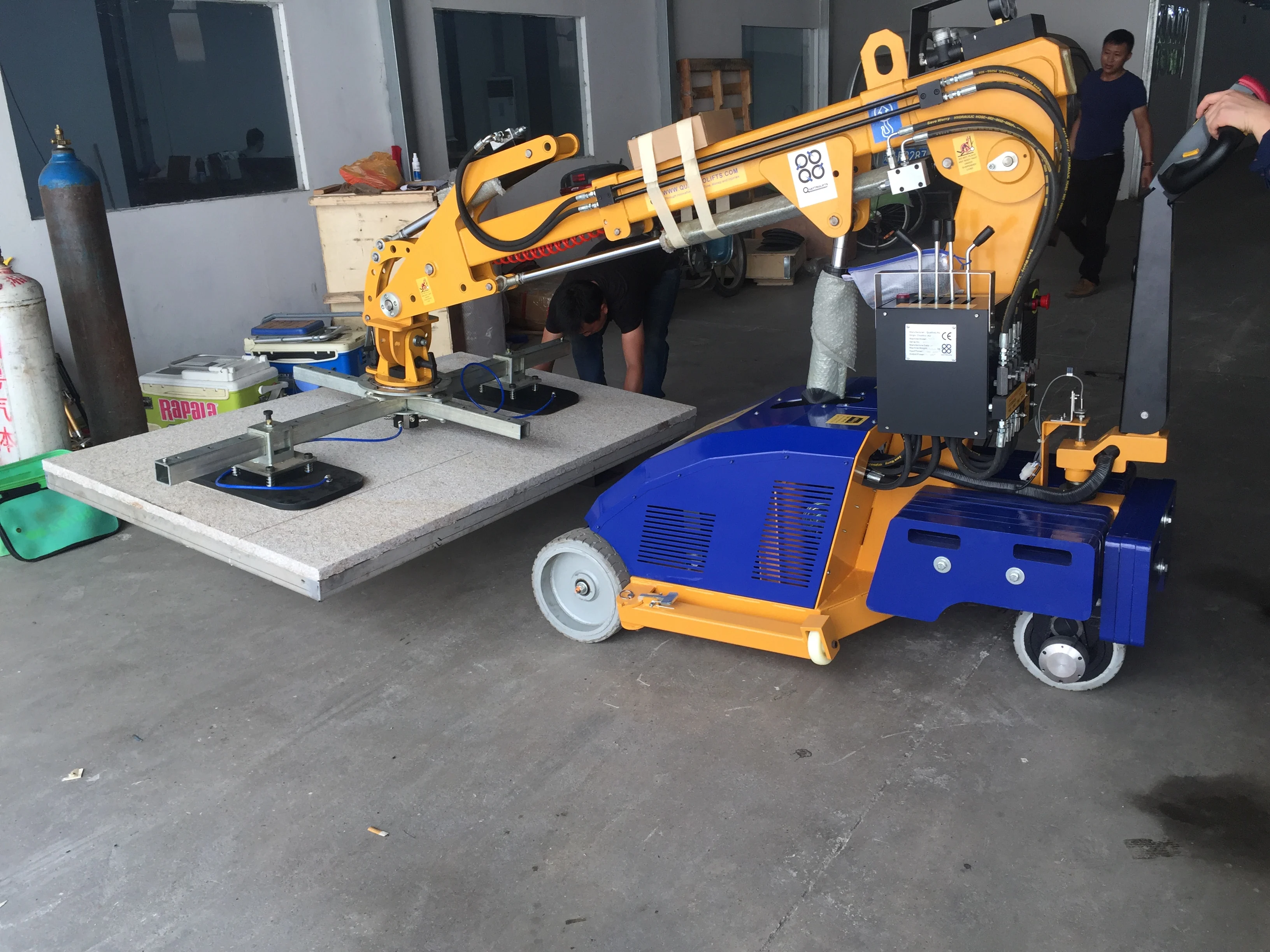 400KG/600KG/800KG Glass Robot Lifter/Glass Lifter Trolley