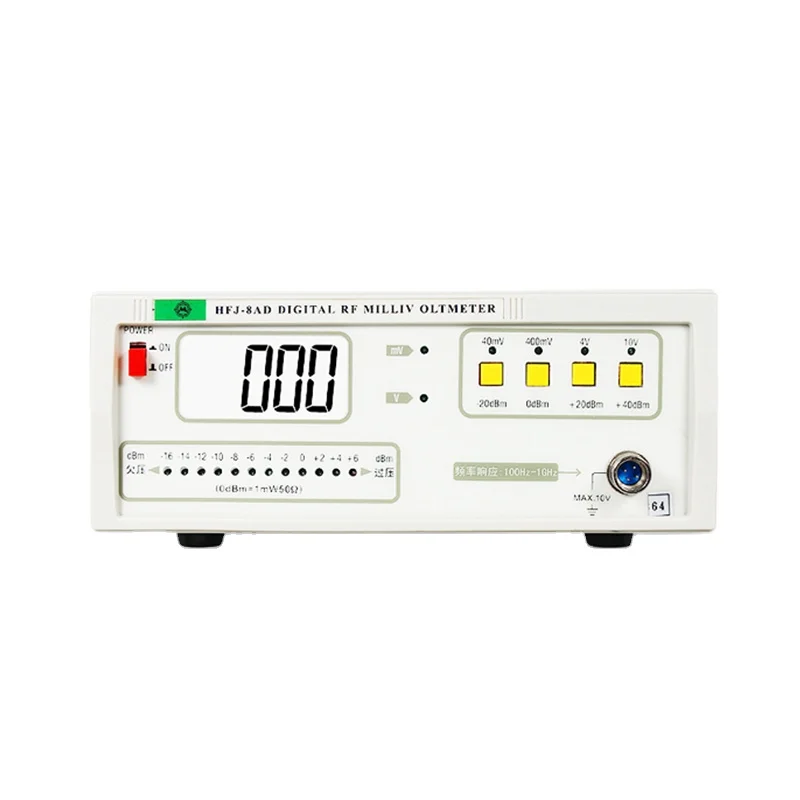 Milli voltmeterRF Millivoltmeter Digital 1000MHZ 1mV 10V LCD Display With 3999 Readout HFJ-8AD