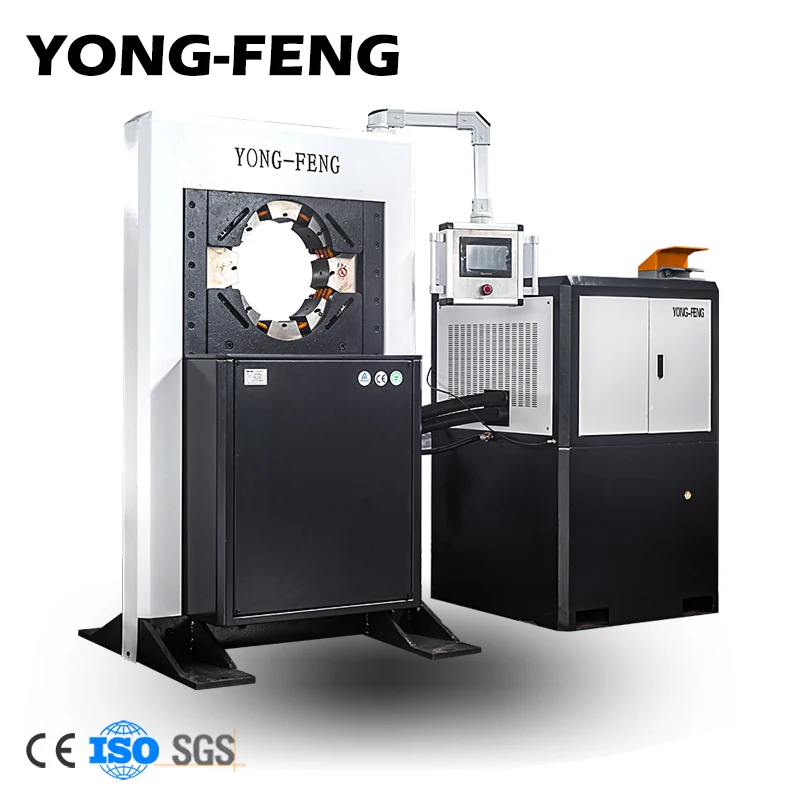 Гидравлическая ОБЖИМНАЯ машина для шлангов высокого давления Y360 с усилием обжима 280