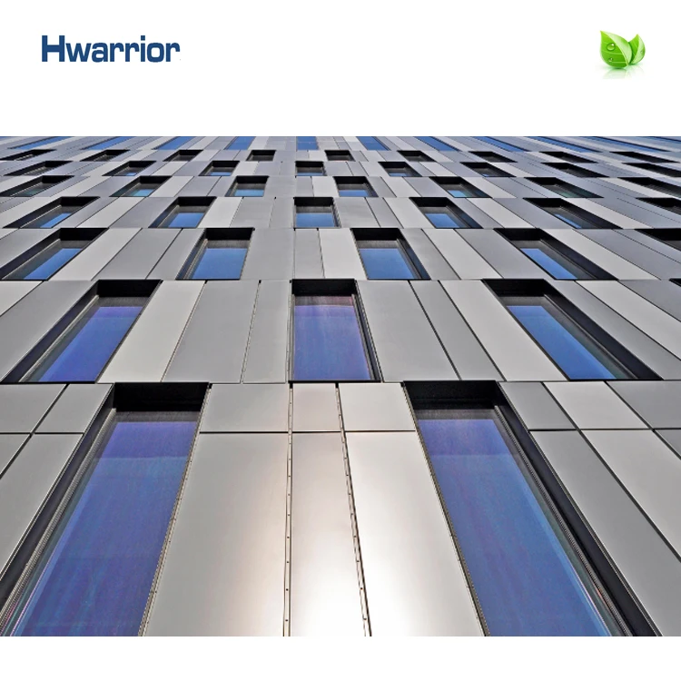 Aluminum composite panel economical exterior glass wall facade aluminum cladding