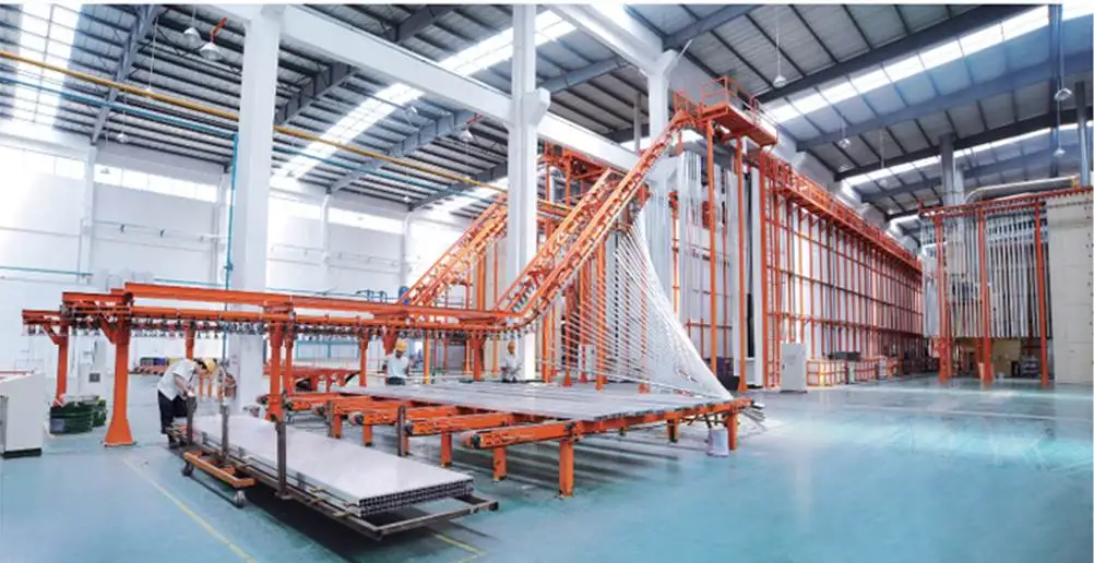 Durable Hot Sell Durable Automatic Powder Coating Production Line