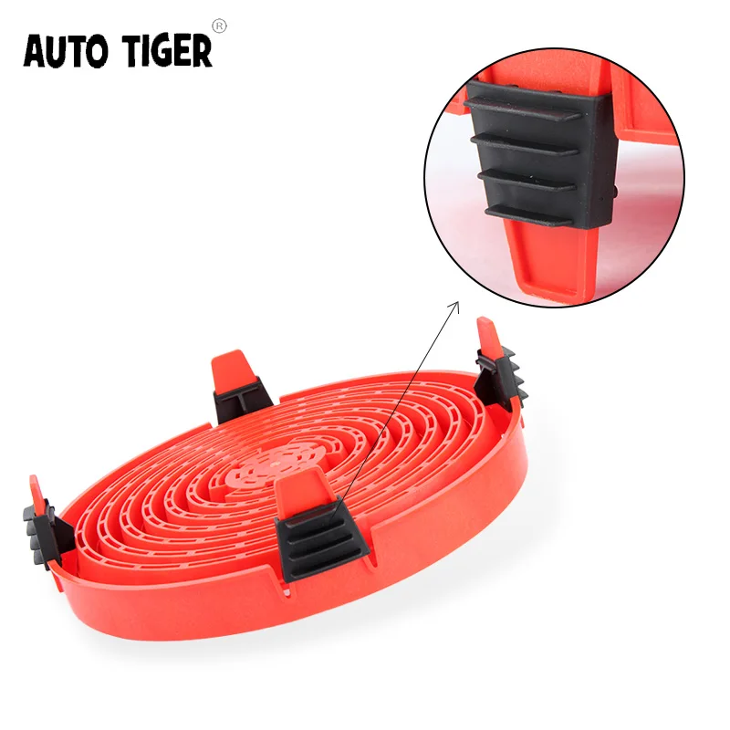 AUTO TIGER New Red  Car Wash Grits Filter Cars Washing Grits Divider Sand Stone Isolation Net Laundry Board Water Bucket Filter