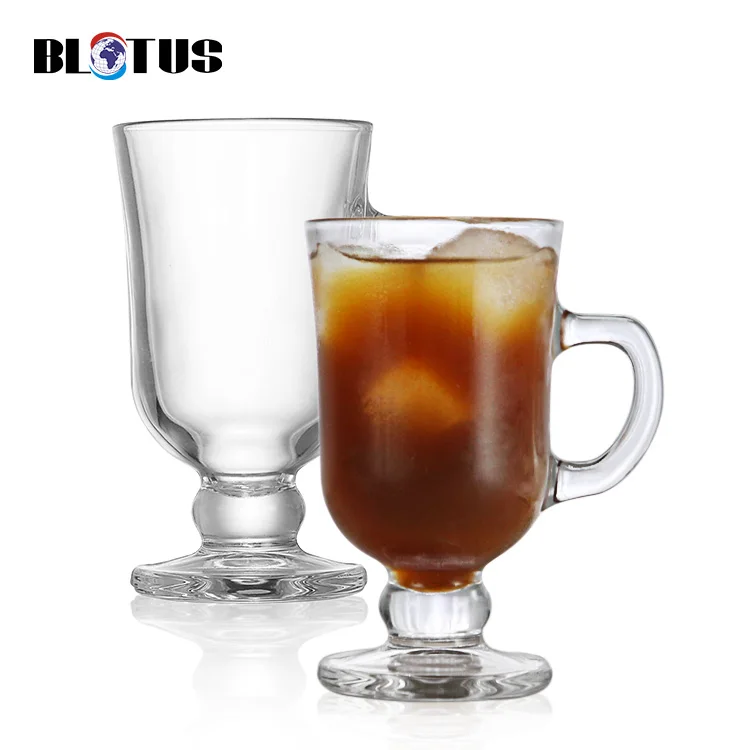 AIHPO05 Custom New Insulated Reusable Fancy Cheap Handmade Clear Double Wall Glass Mug Cappuccino Tea Irish Coffee Cup