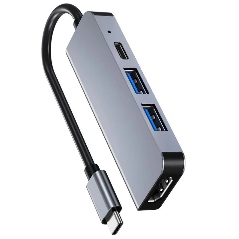 High quality multiple adapter 2.0 3.0 dock hdtv type-c all in one hubs 4k usb-c hub