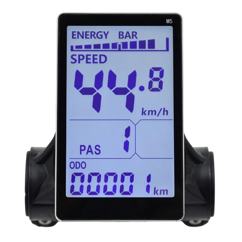 M5 24V-60V SM WP 5 6 PIN Ebike LCD Color Display Meter Ebike Intelligent Display Usb Uart Fat Ebike Electric Scooter Display