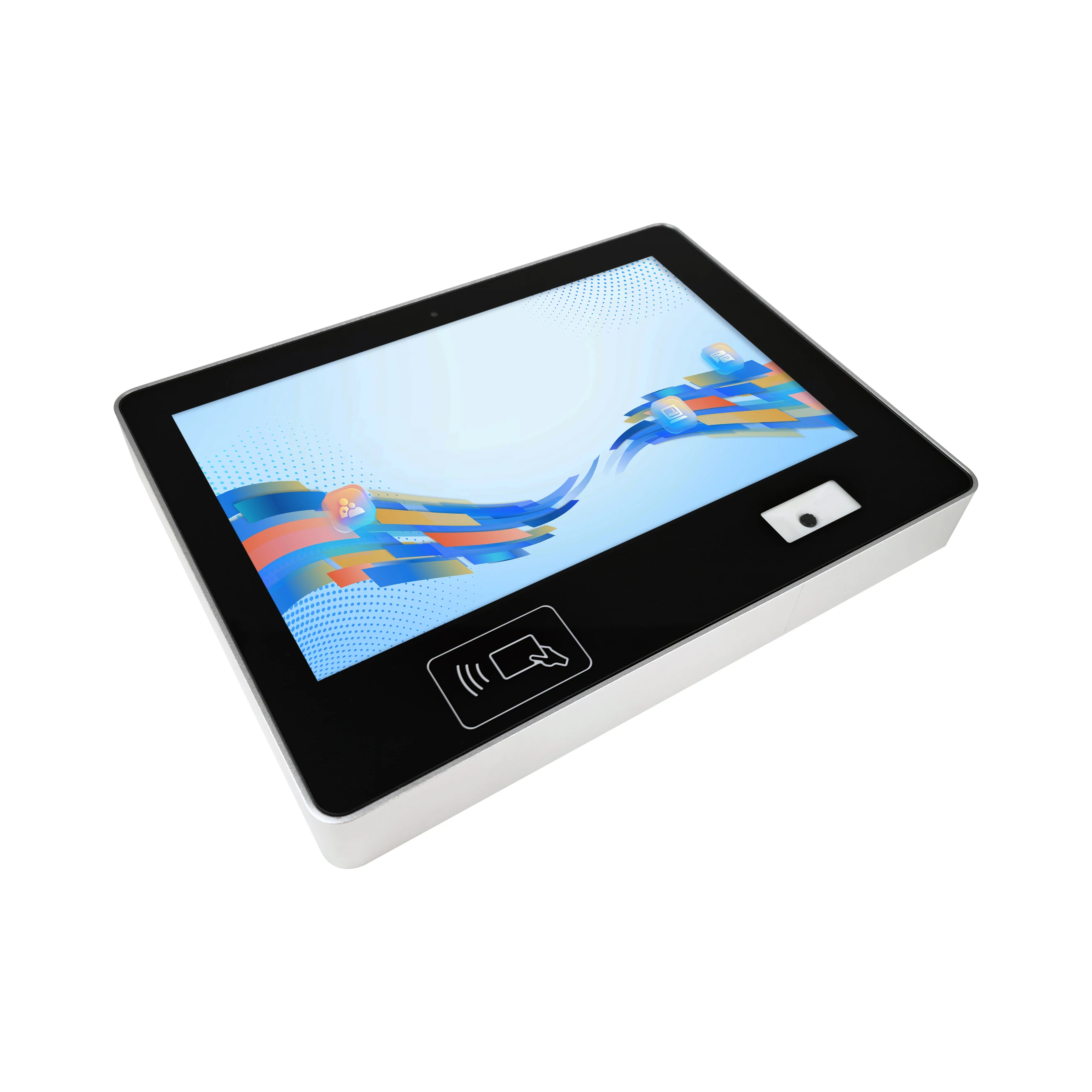 POS Price Checker DEWO Industrial Panel PC Touch Screen NFC 10 Inch Touch Screen Wall-mounted