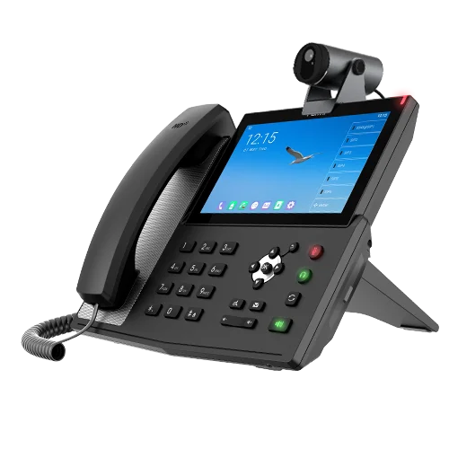 IP-телефоны с функцией видеозвонка Wi-Fi цветной сенсорный экран Android SIP-телефон Fanvil X7A камерой CM60 20SIP товары VoIP