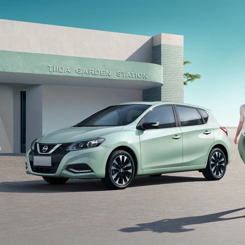2024 2023 Dongfeng Nissan TIIDA автоматические автомобили с ручным топливом производство Китай тиида 1 6 л бензиновые для левой руки продажа