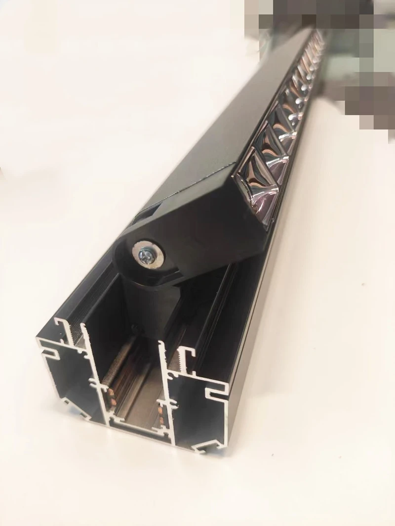 Хорошее качество 24 В постоянного тока 48 поверхностное крепление светодиодный магнитный направляющий светильник для ткани натяжной потолок подходит системы KRAAB