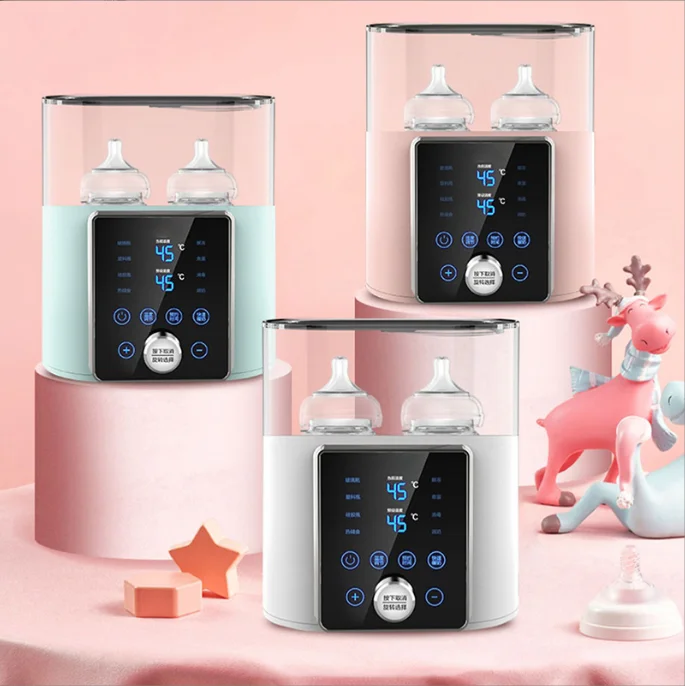 Multipurpose sterilizer baby feed bottle 2 in 1 sterilizers milk heater warmer