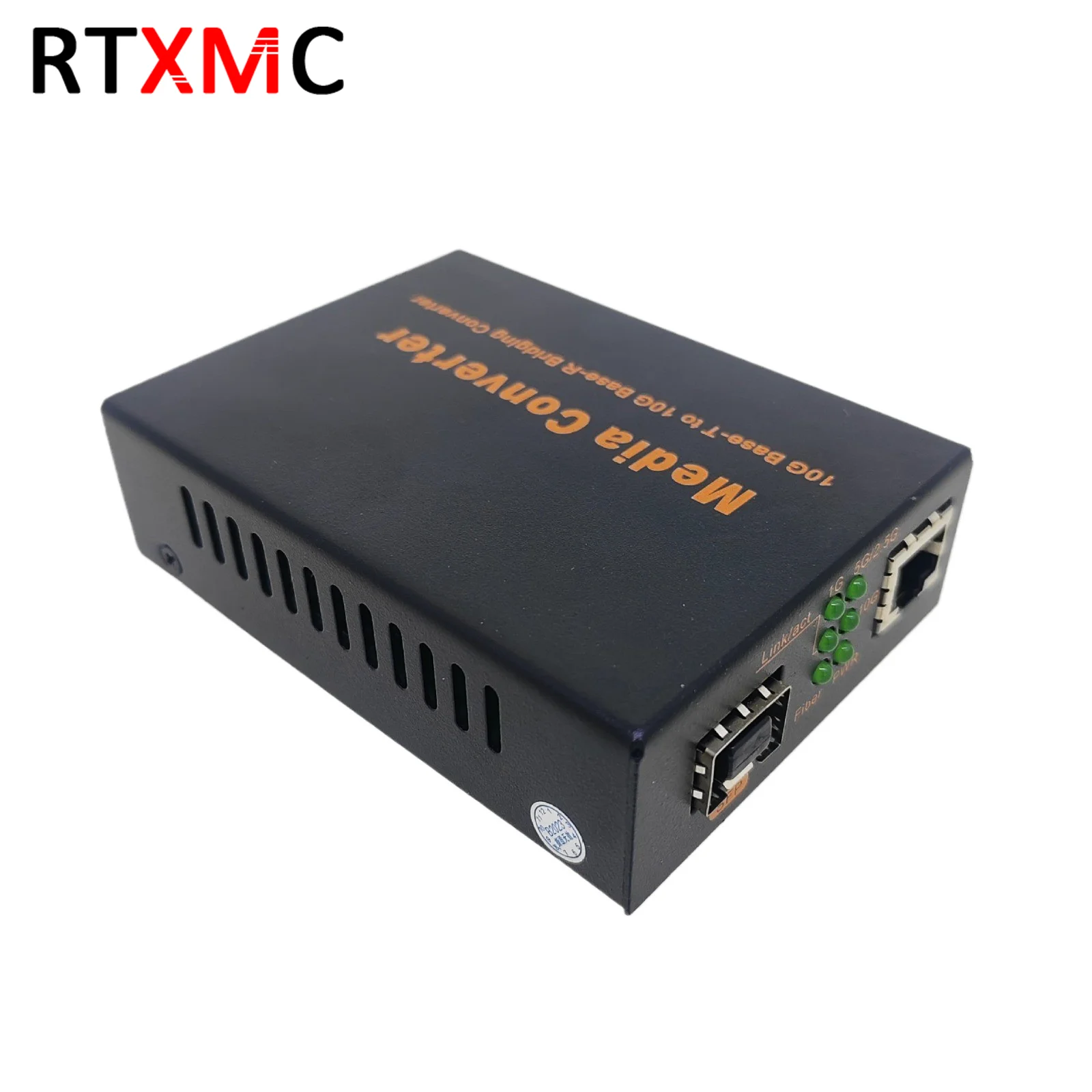 RTXMC Sales Price Media Converter 10G Sfp Interface Rj45 Utp Fiber Media Converter