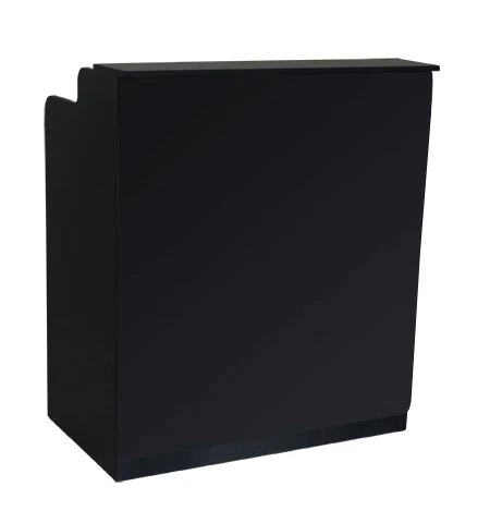 Fashion white barber hair spa beauty nail shop salon furniture small reception desk front counter table