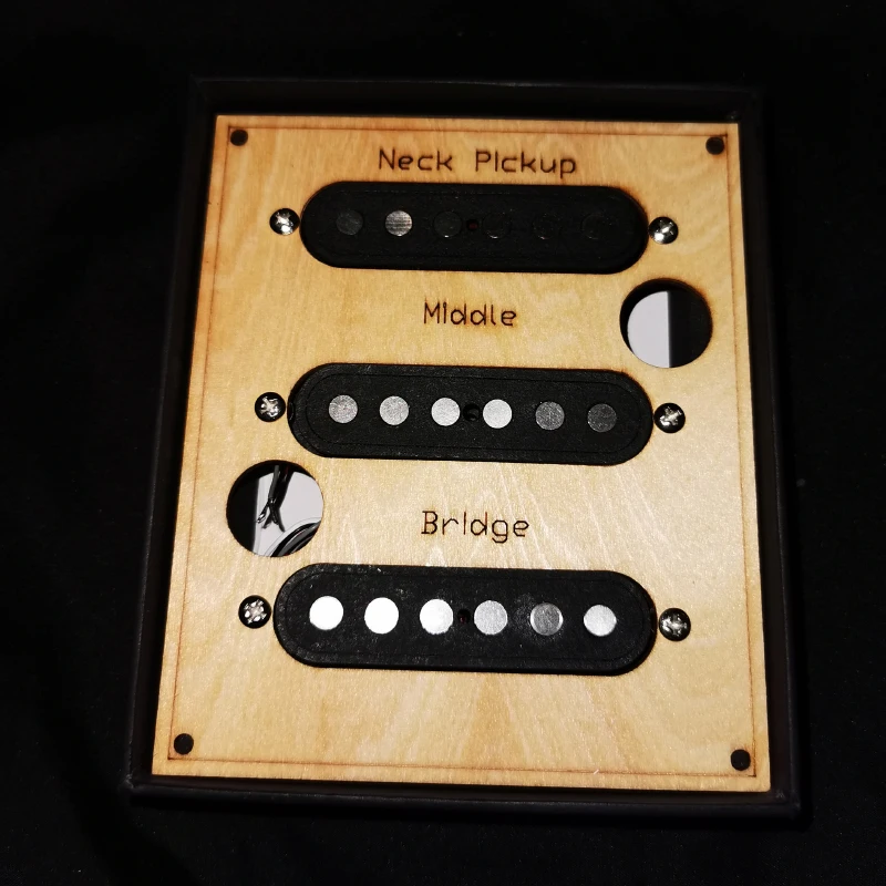 Mhta-G04 Fever Double-Layer Single Coil Series Double-Layer Noise Reduction  Electric Guitar Pickup