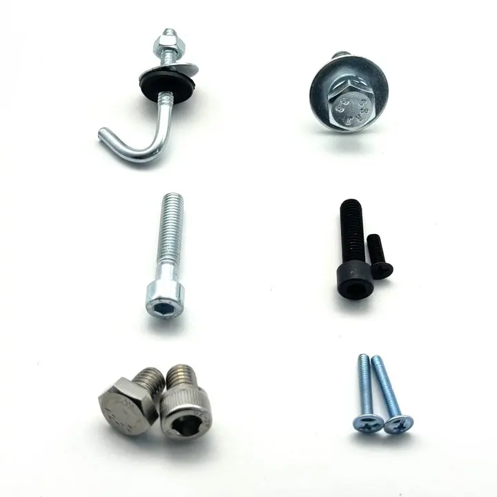 DIN933 DIN603 DIN7985 DIN965 DIN6921Carbon Steel Zinc Plated Machine Bolt Roofing Bolts
