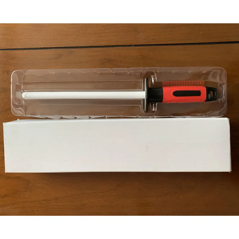 DMD  Professional 10 inch Ceramic Sharpening Steel with Diamond Stone For Stainless Steel Knife Sharpener Tool Blade DMD-1929