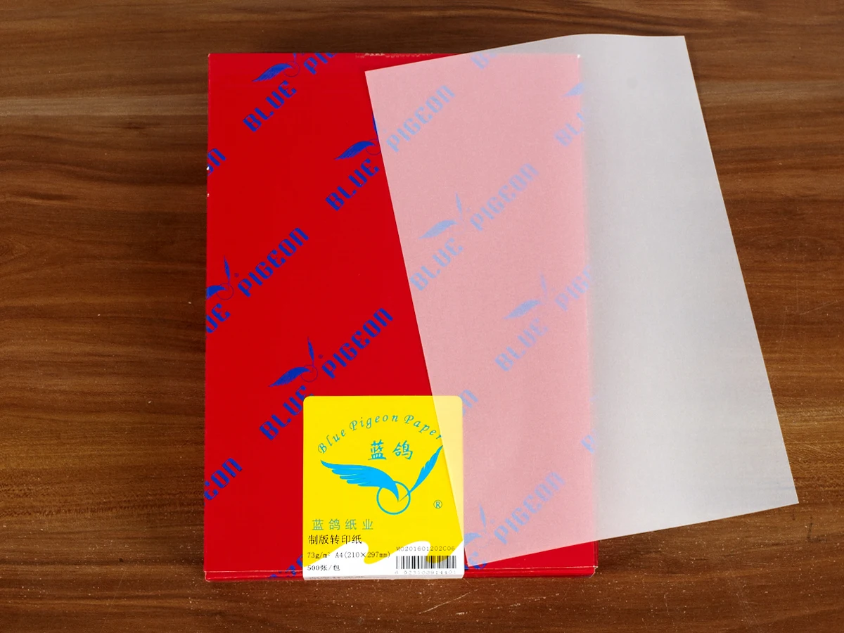 translucency Tracing paper sheets  Customizable size for printing and packing