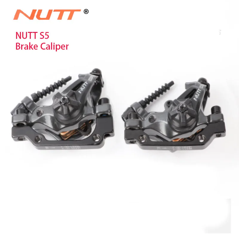 NUTT S5 Double Braking  Bicycle Brake Caliper Mechanical Mountain Bike MTB Bicycle Disc Brake Caliper , Bicycle Calipers