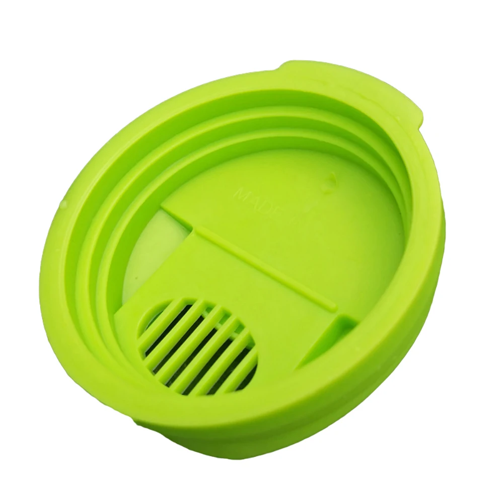 custom Leakproof Cup Caps Sealing Soda Fruit  Cover Beverage Top-pop Can Cover Anti-dust Silicone coffee Cup  Lids
